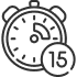 15 Minute Disbursal
